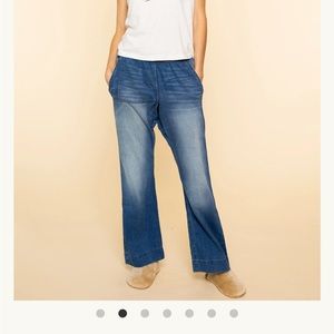 FREE CITY SALVAGE WAISTBAND MARCE SAILOR-BLUES pant - indigo2 - XS × 1